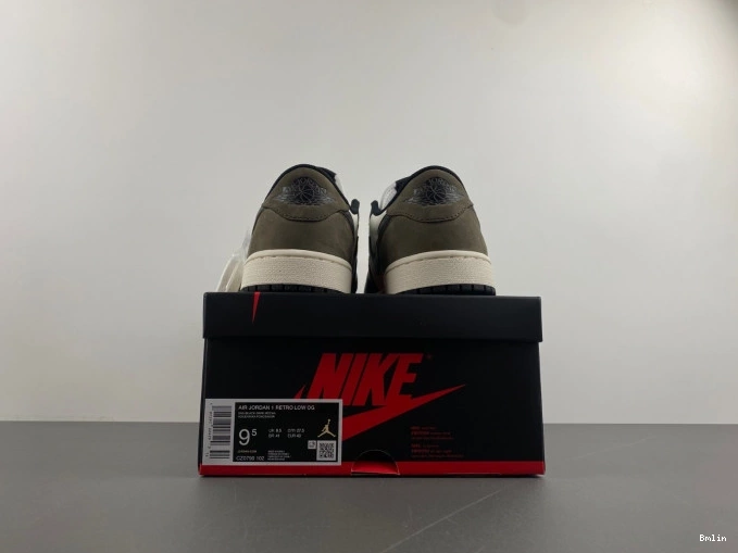 Boostmaster lin Jordan Mocha 1 Low CZ0790-102 Air OG 0730